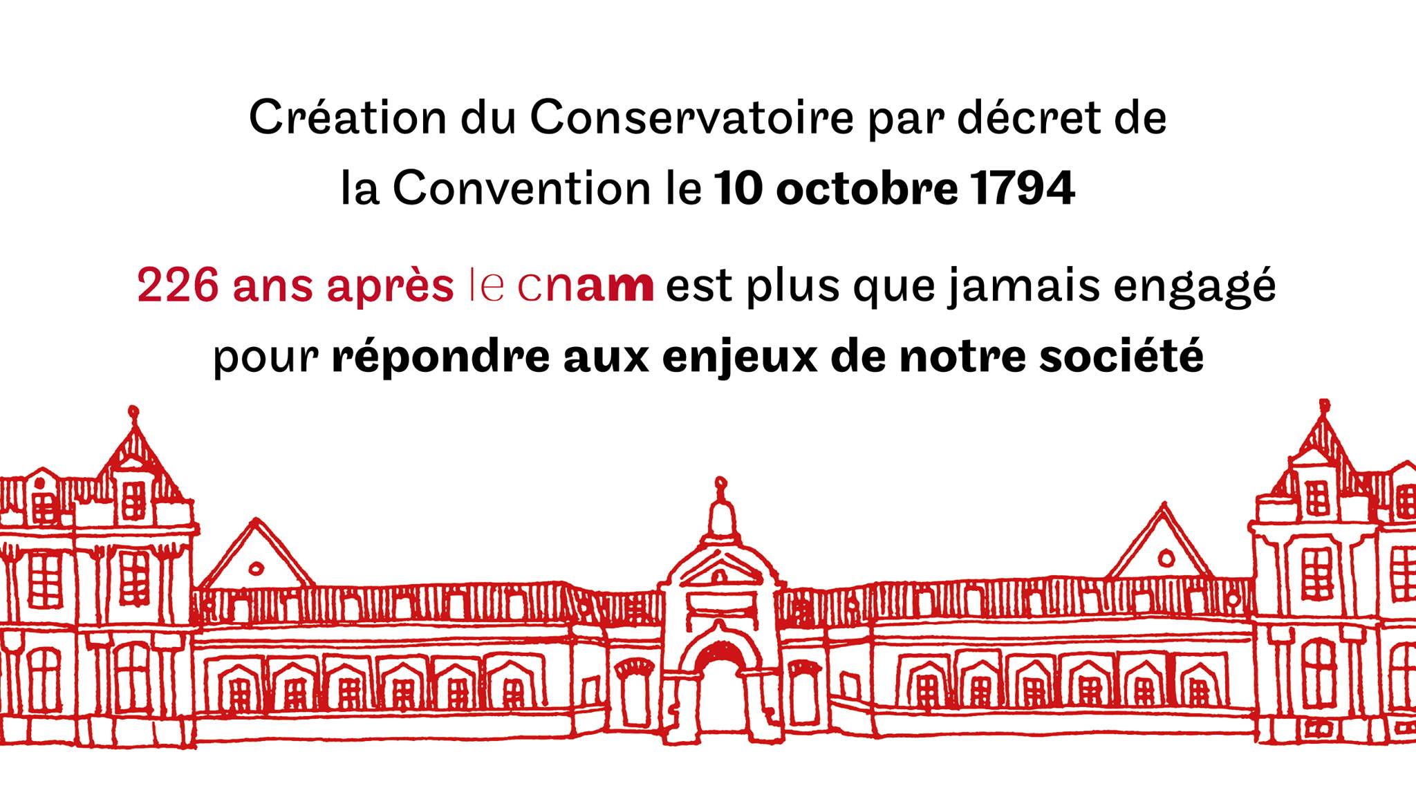 Anniversaire le Cnam 226 ans