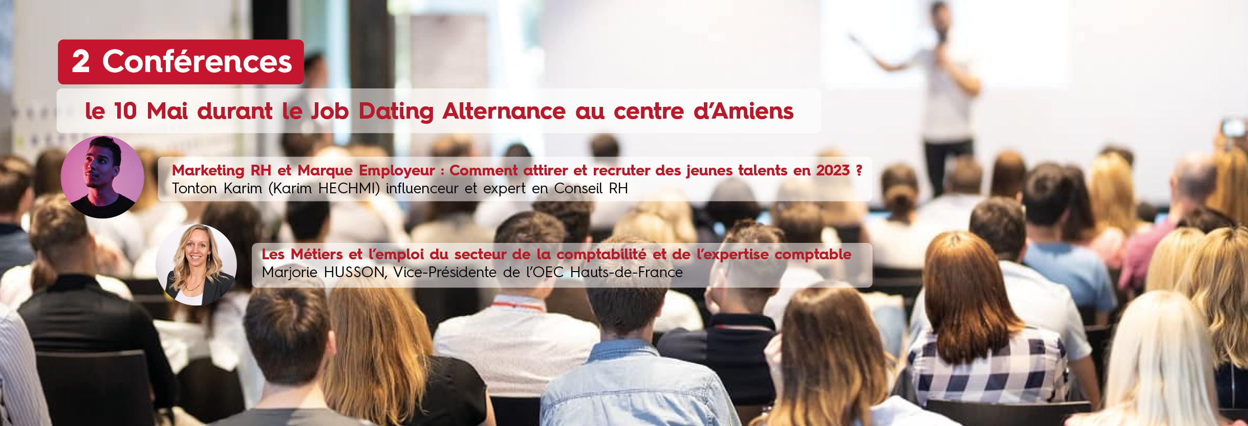 Conférences Job Dating Alternance mai23