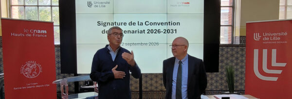 Convention Cnam et Université de Lille