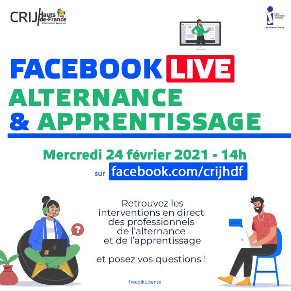 FB Live alternance et apprentissage