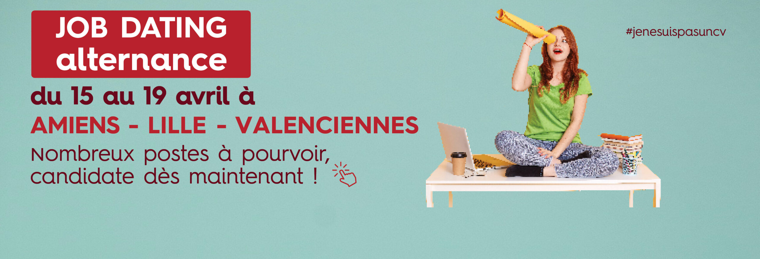 Job Dating Alternance au Cnam à Amiens, Lille et Valenciennes