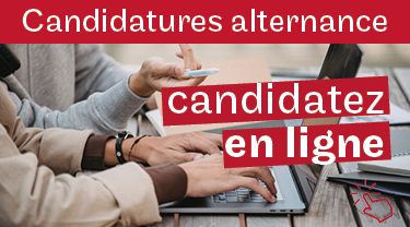 Alternance, candidatez en ligne