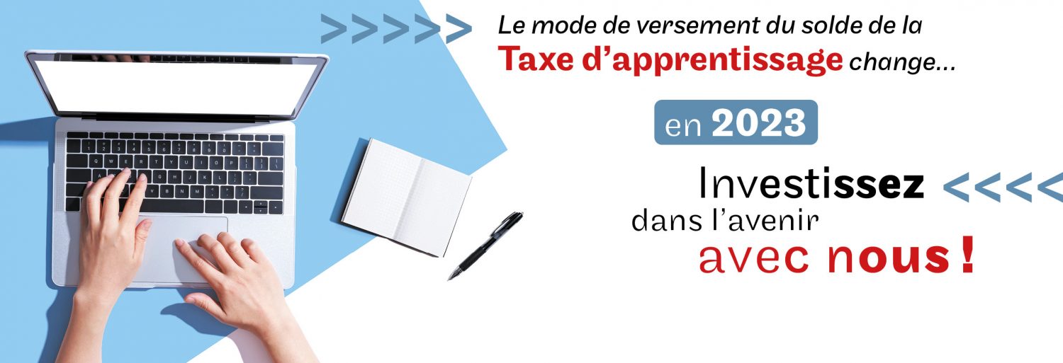 Versez votre Taxe d’apprentissage 2022 au Cnam Hauts de France. Cette contribution nous permet de développer des formations innovantes, les compétences de demain